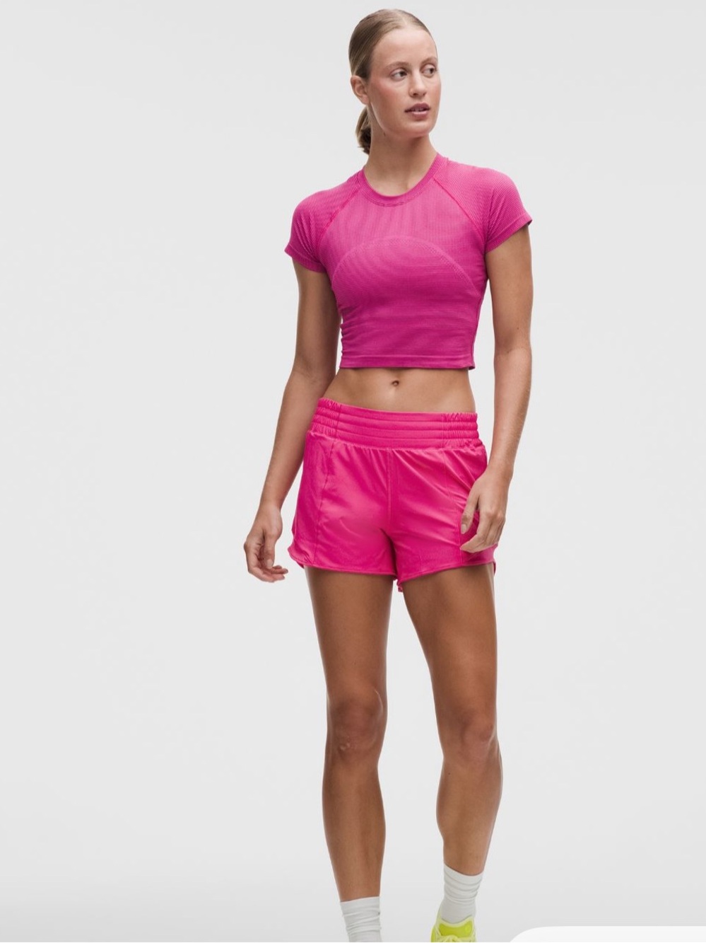 Lululemon Hotty Hot Women's High-Waist Lined Athletic Shorts — 4’